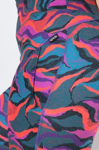 Plus size veliki brojevi Tajice 3/4 nogavica visokog struka za punije