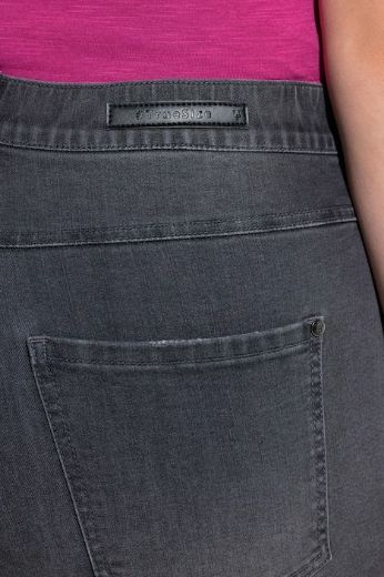 Plus size veliki brojevi Traperice povišenog struka za punije