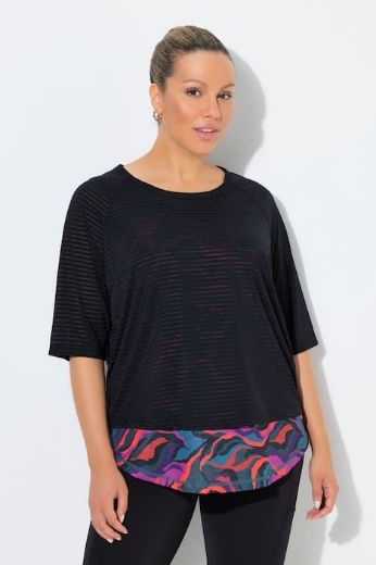 Plus size veliki brojevi Majica sportska 3/4 rukava za punije