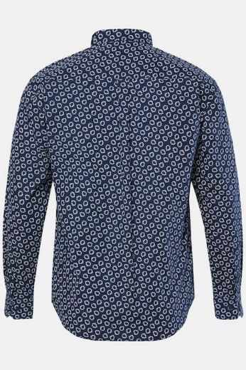 Plus size veliki brojevi Košulja dugih rukava cvjetnog uzorka za punije