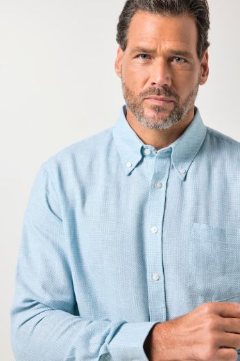 Plus size veliki brojevi Košulja dugih rukava uskog kroja za punije