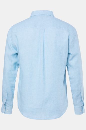 Plus size veliki brojevi Košulja dugih rukava uskog kroja za punije