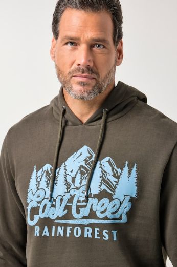 Plus size veliki brojevi Majica dugih rukava sa kapuljačom za punije