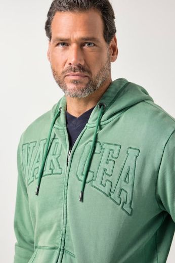 Plus size veliki brojevi Majica dugih rukava sa kapuljačom i patentnim zatvaračem za punije