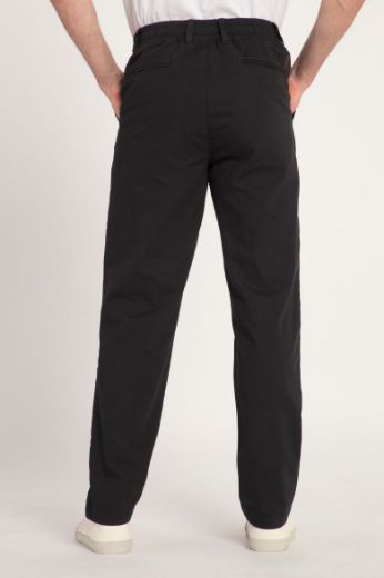 Plus size veliki brojevi Hlače lanene s vezanjem u struku za punije