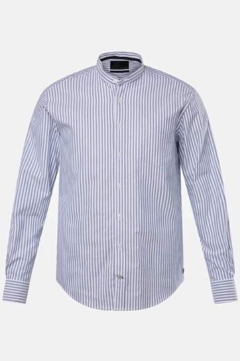 Plus size veliki brojevi Košuljja na pruge dugih rukava za punije