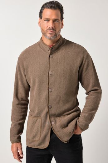 Plus size veliki brojevi Jakna pletena za punije