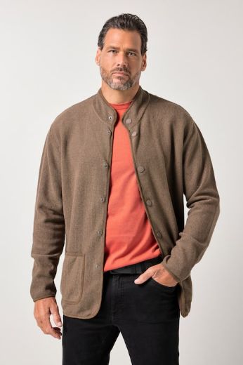 Plus size veliki brojevi Jakna pletena za punije