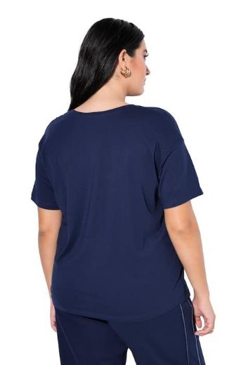 Plus size veliki brojevi Majica okruglog ovratnika kratkih rukava za punije