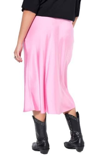 Plus size veliki brojevi Suknja midi A kroja za punije