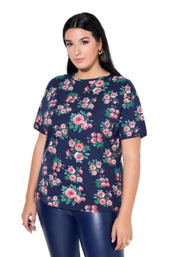 Plus size veliki brojevi Majica kratkih rukava šireg kroja za punije