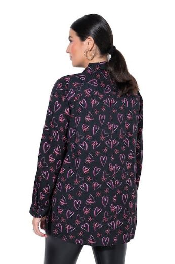 Plus size veliki brojevi Košulja dugih rukava ravnog kroja za punije