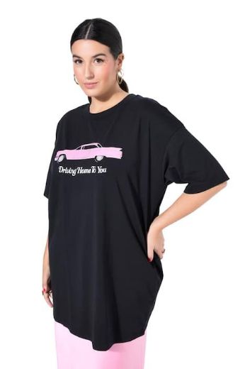 Plus size veliki brojevi Majica kratkih rukava šireg kroja za punije