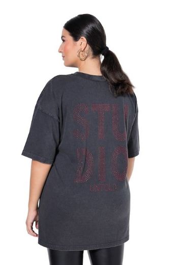 Plus size veliki brojevi Majica kratkih rukava šireg kroja za punije