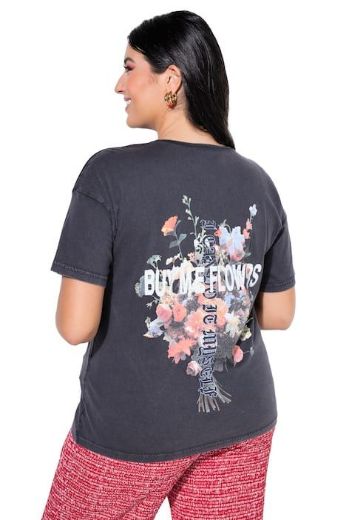 Plus size veliki brojevi Majica kratkih rukava šireg kroja za punije