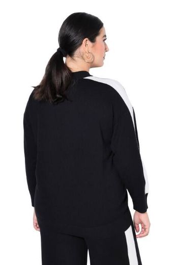 Plus size veliki brojevi Pulover dugih rukava šireg kroja za punije