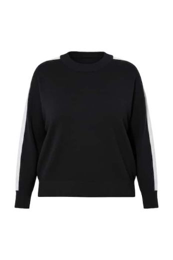 Plus size veliki brojevi Pulover dugih rukava šireg kroja za punije