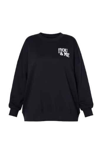 Plus size veliki brojevi Majica dugih rukava šireg kroja za punije