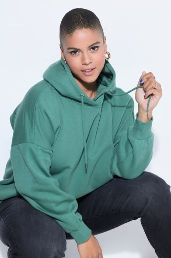 Plus size veliki brojevi Majica dugih rukava s kapuljačom za punije