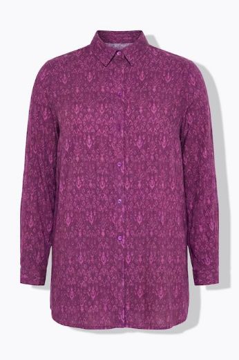 Plus size veliki brojevi Bluza s dugim rukavima ravnog kroja za punije