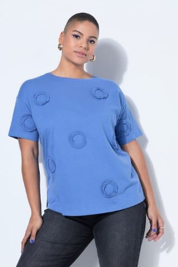 Plus size veliki brojevi Majica kratkih rukava s 3D uzorkom za punije