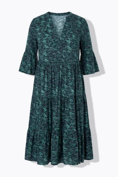 Veliki brojevi Haljina kamuflažnog kroja moda za punije