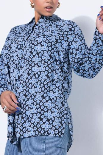 Plus size veliki brojevi Košulja dugih rukava za punije