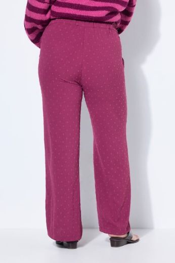 Plus size veliki brojevi Hlače širokih nogavica visokog struka za punije