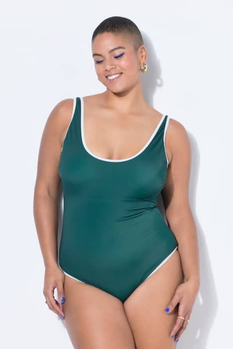 Plus size veliki brojevi Kupaći kostim jednodijelni mekanih košarica za punije