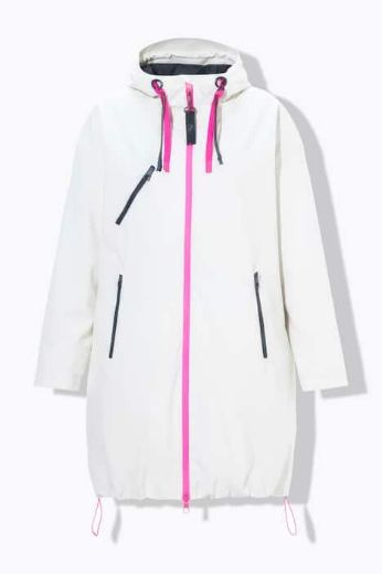 Plus size veliki brojevi Jakna za 4 godišnja doba s kapuljačom za punije