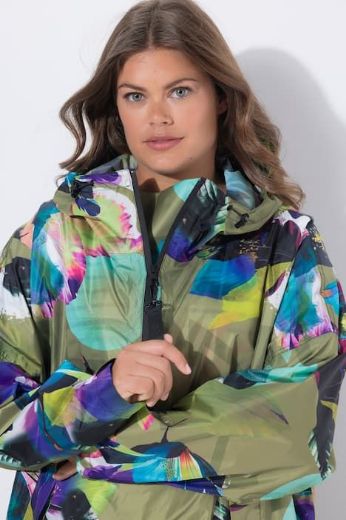 Plus size veliki brojevi Kabanica s kapuljačom za punije