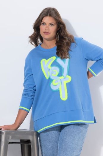 Plus size veliki brojevi Majica dugih rukava okruglog izreza za punije