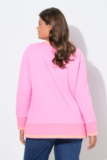 Plus size veliki brojevi Majica dugih rukava s V izrezom za punije