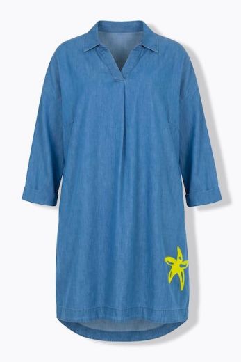 Plus size veliki brojevi Haljna dugih rukava traper za punije