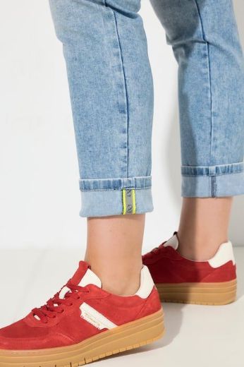 Plus size veliki brojevi Traperice visokog struka za punije