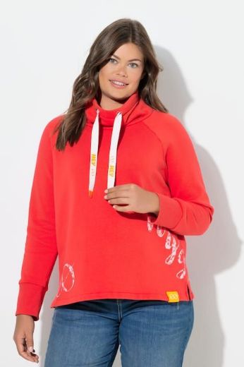 Plus size veliki brojevi Majica dugih rukava s ovratnikom za punije