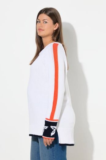 Plus size veliki brojevi Pulover pleteni za punije