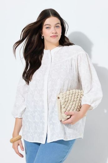 Plus size veliki brojevi Bluza 3/4 rukava za punije