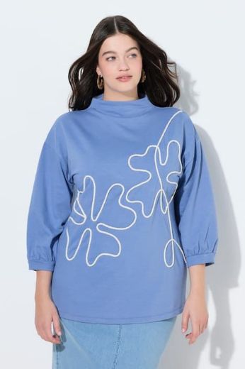 Plus size veliki brojevi Majica 3/4 rukava za punije