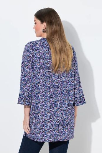 Plus size veliki brojevi Tunika 3/4 rukava V ovratnika za punije