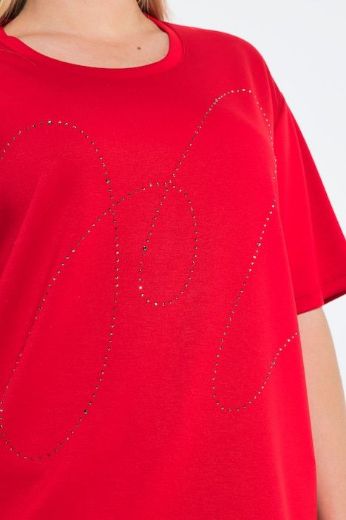 Plus size veliki brojevi Majica kratkih rukava za punije