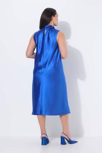 Plus size veliki brojevi Haljina midi bez rukava svečana za punije