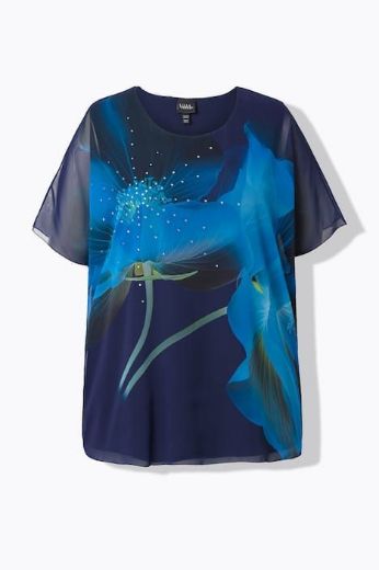 Plus size veliki brojevi Bluza kratkih rukava za punije