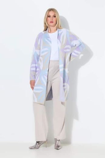 Plus size veliki brojevi Kardigan dužeg kroja za punije