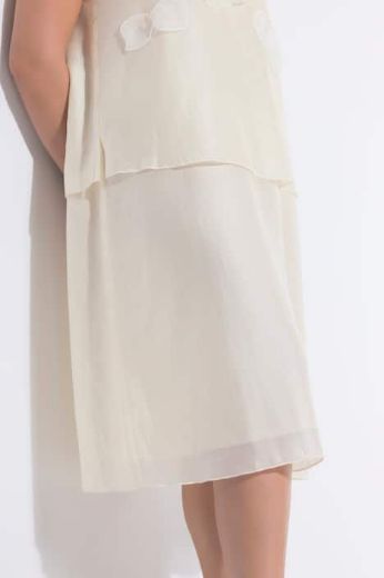 Plus size veliki brojevi Haljina midi bez rukava za punije