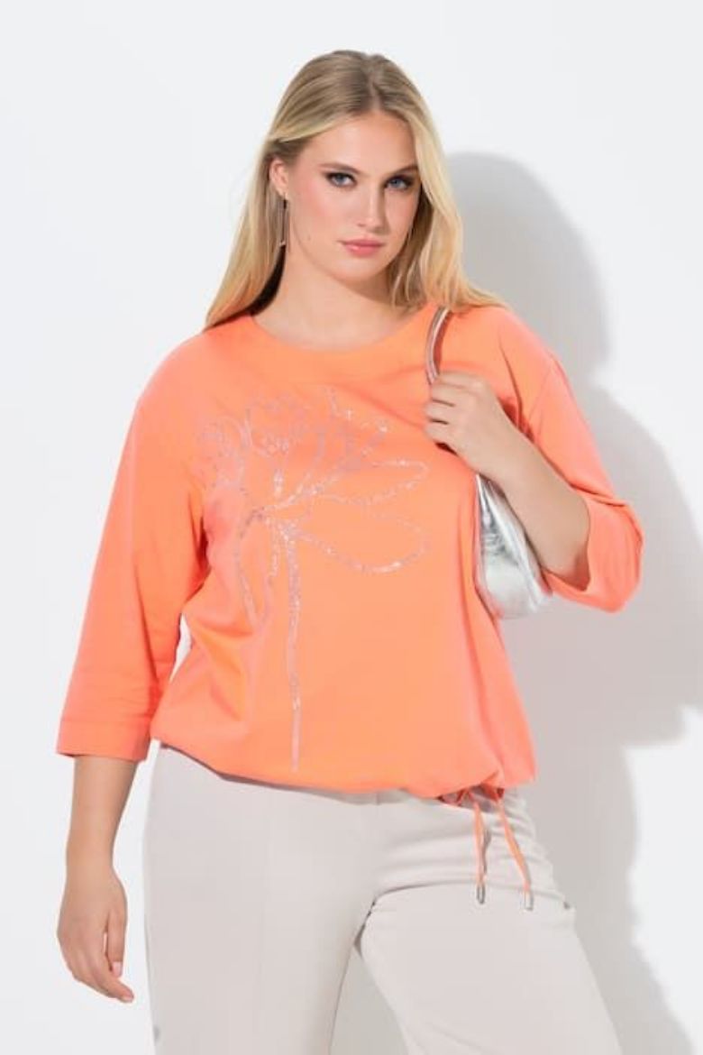 Plus size veliki brojevi Majica 3/4 rukava za punije