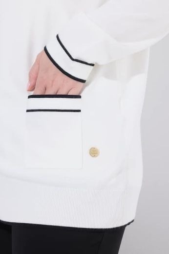 Plus size veliki brojevi Kardigan na kopčanje za punije