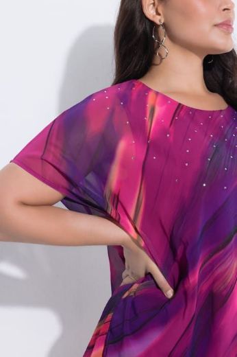 Plus size veliki brojevi Bluza kratkih rukava za punije