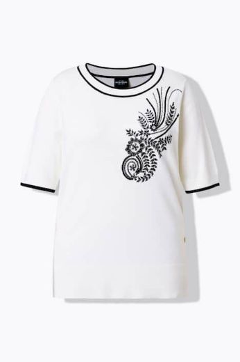 Plus size veliki brojevi Pulover kratkih rukava za punije