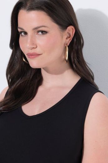 Plus size veliki brojevi Majica bez rukava A kroja za punije